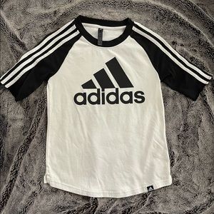 Adidas short sleeved tee shirt.